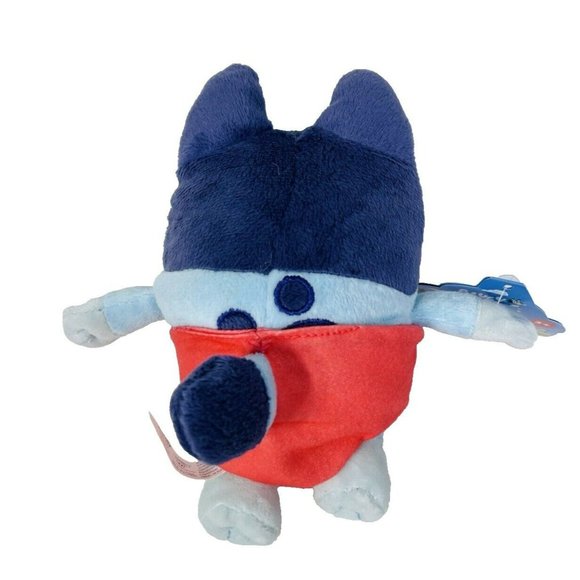 Bluey Friends 6.5" Baby Bluey Plush With Removable Nappy Blue - Picture 5 of 8